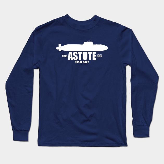 HMS Astute Long Sleeve T-Shirt by TCP